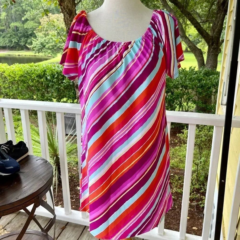 Jude Connally Dress in Mod Stripe Multi